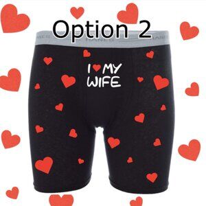 Personalized Men’s Underwear – Funny 'I Love My Wife …